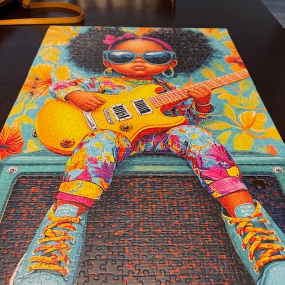 1000 Little Girl Magic Jigsaw Puzzle - Picture 1 of 4